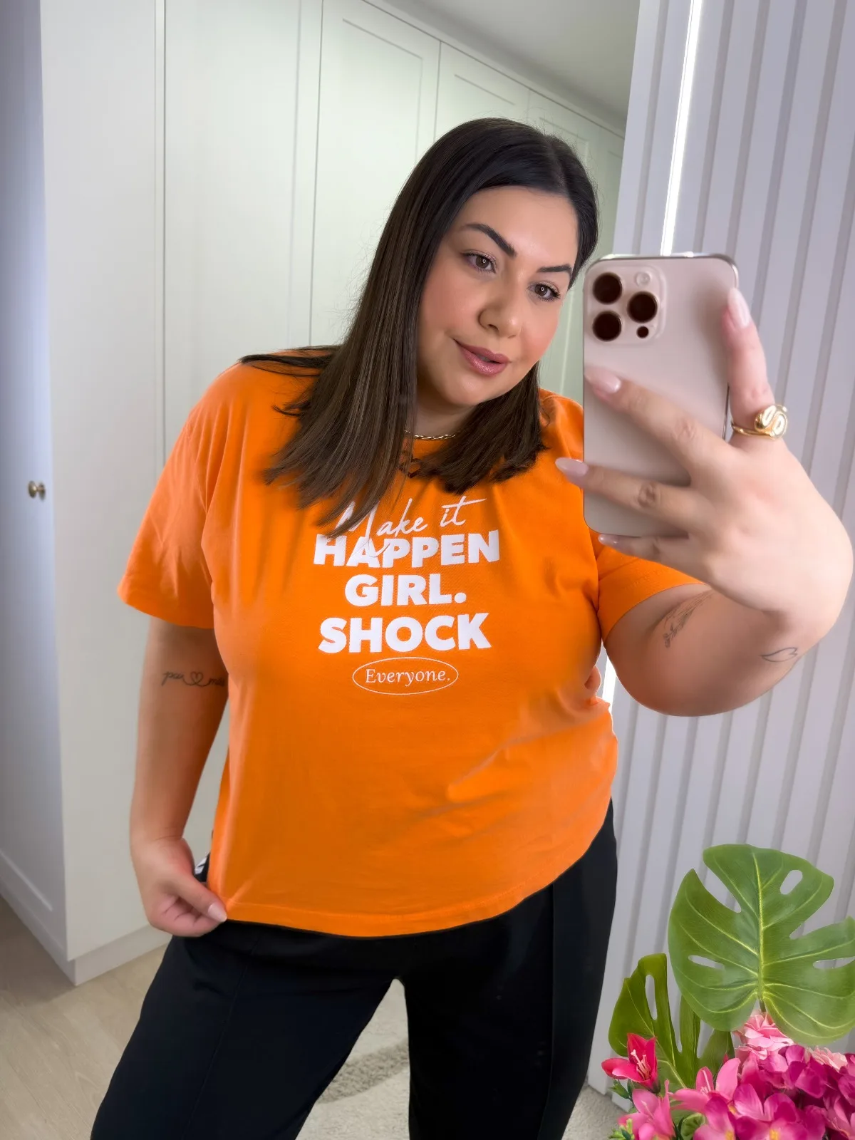 Cropped Estonado Max Laranja Happen - Imagem 2