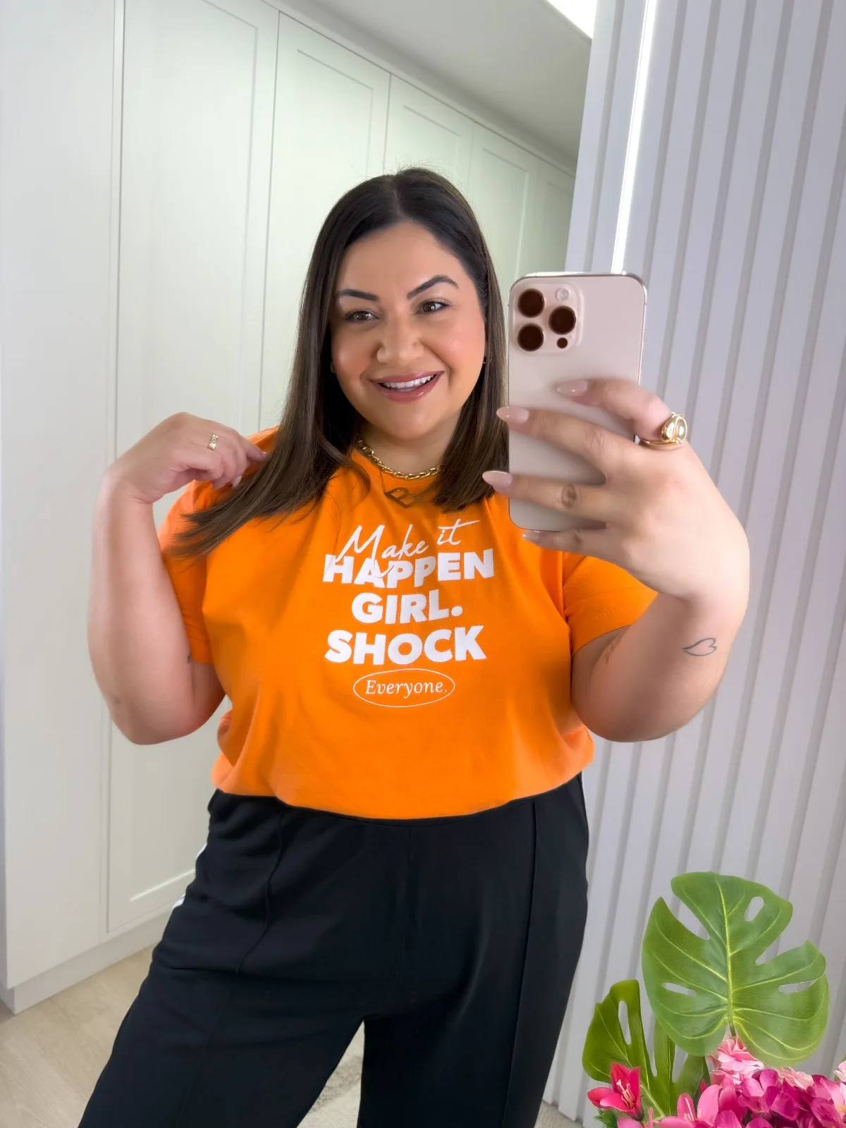 Cropped Estonado Max Laranja Happen - Imagem 4