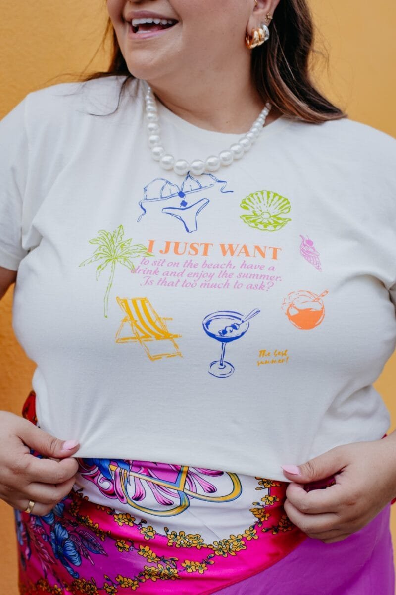 Tshirt Feminina Estonada Plus Off Just