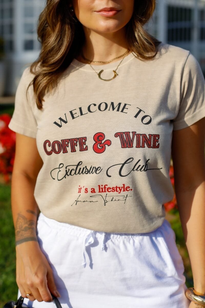 Tshirt Feminina Estonada Camurça Coffe