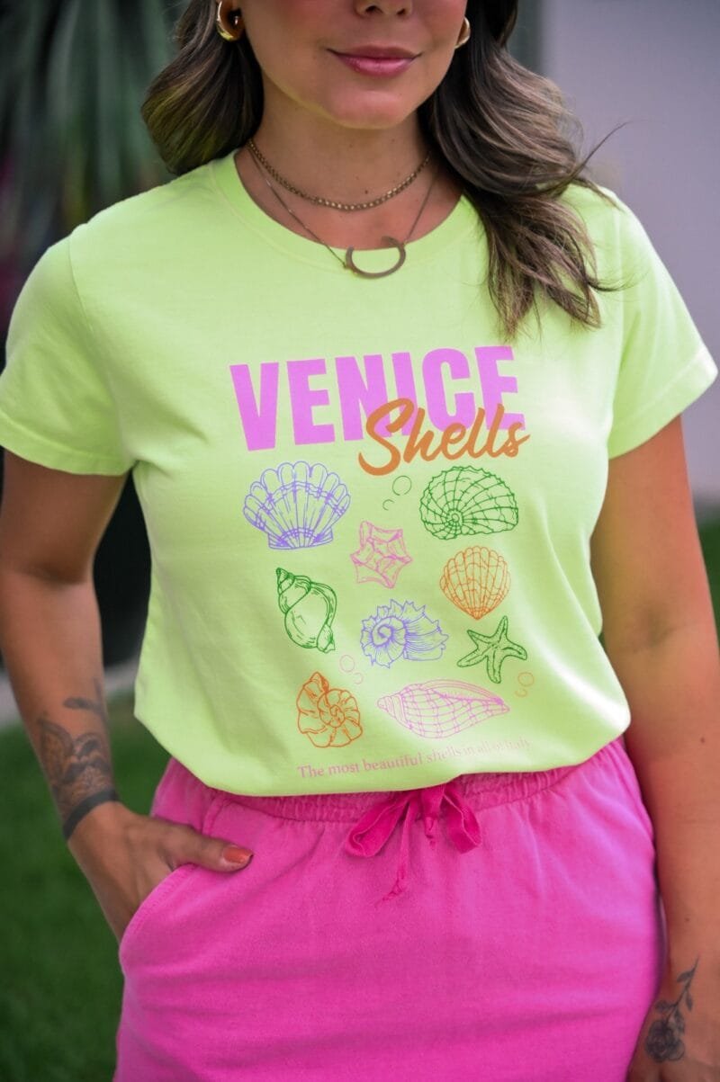 Tshirt Feminina Estonada Citrus Venice