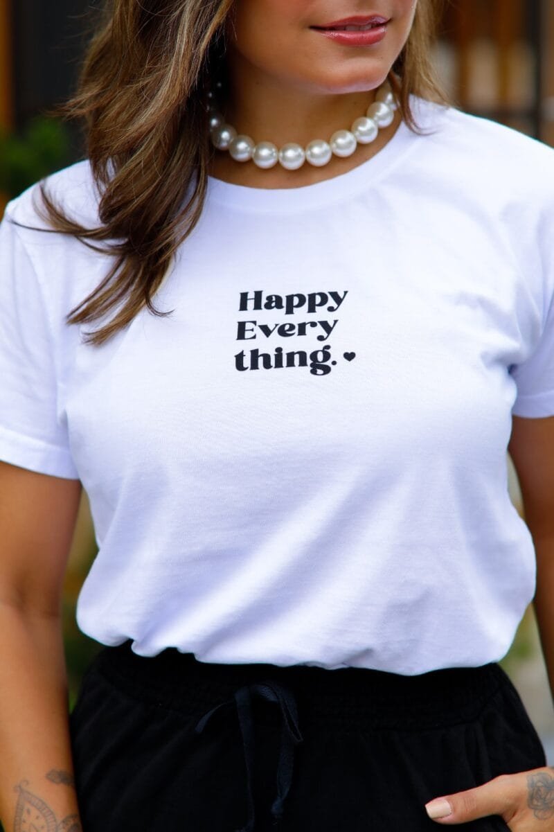 Tshirt Feminina Estonada Branco Thing