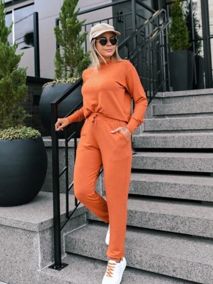 Conjunto Feminino Comfy Amêndoa