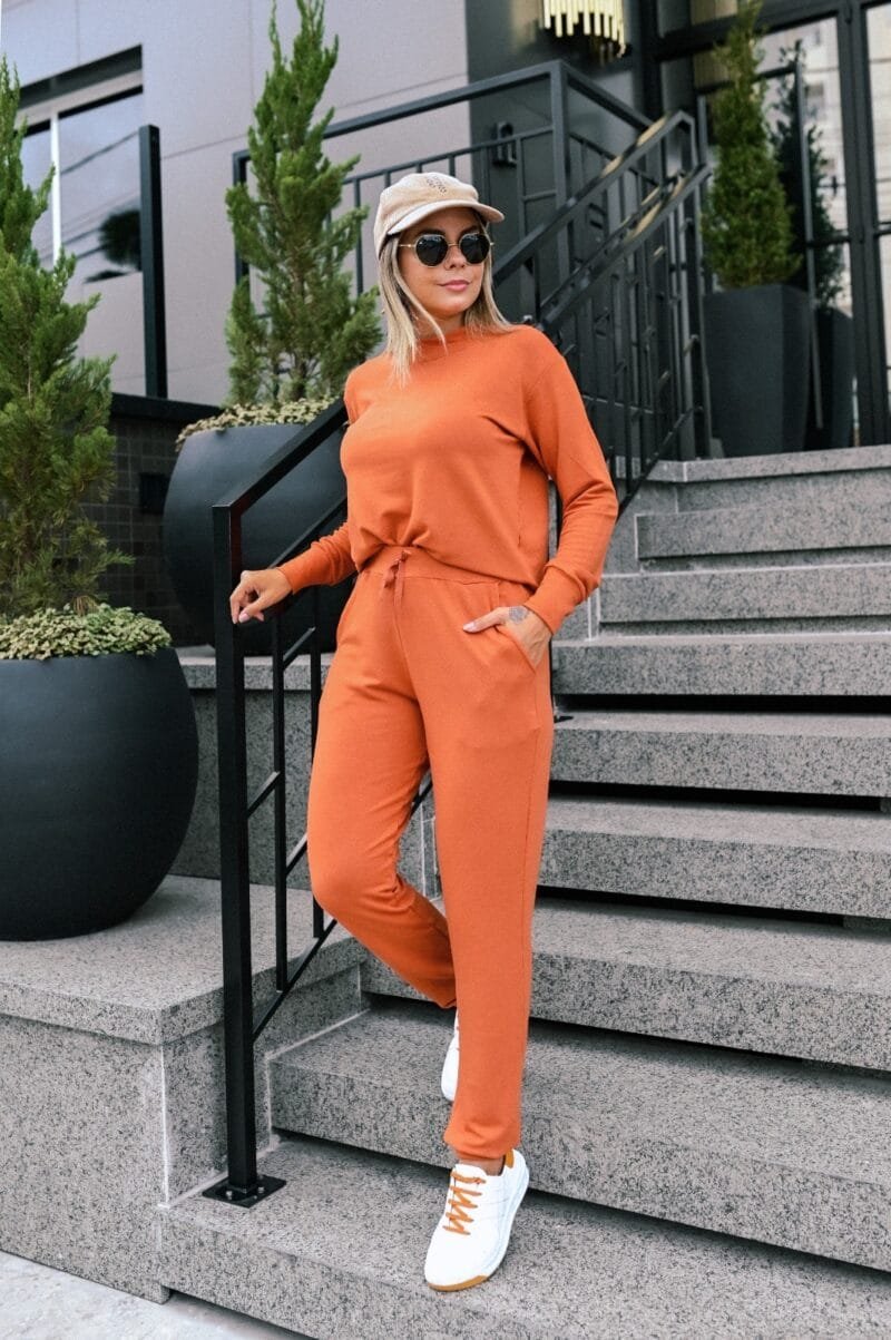 Conjunto Feminino Comfy Amêndoa