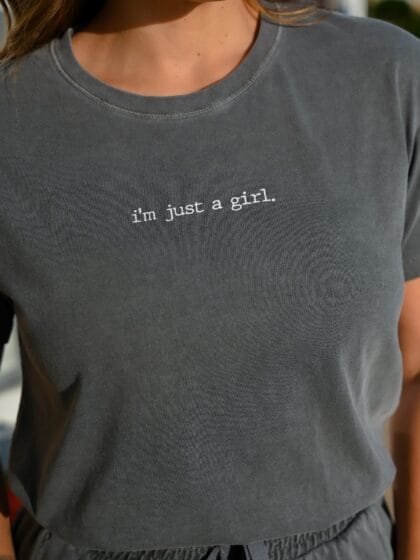 Tshirt Feminina Estonada Chumbo Just