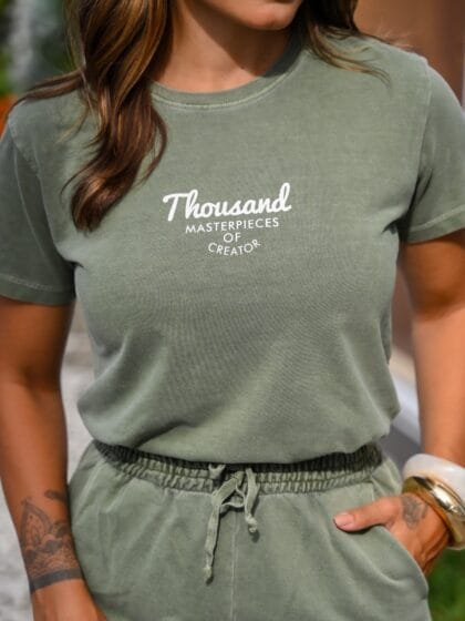 Tshirt Feminina Estonada Verde Thousand