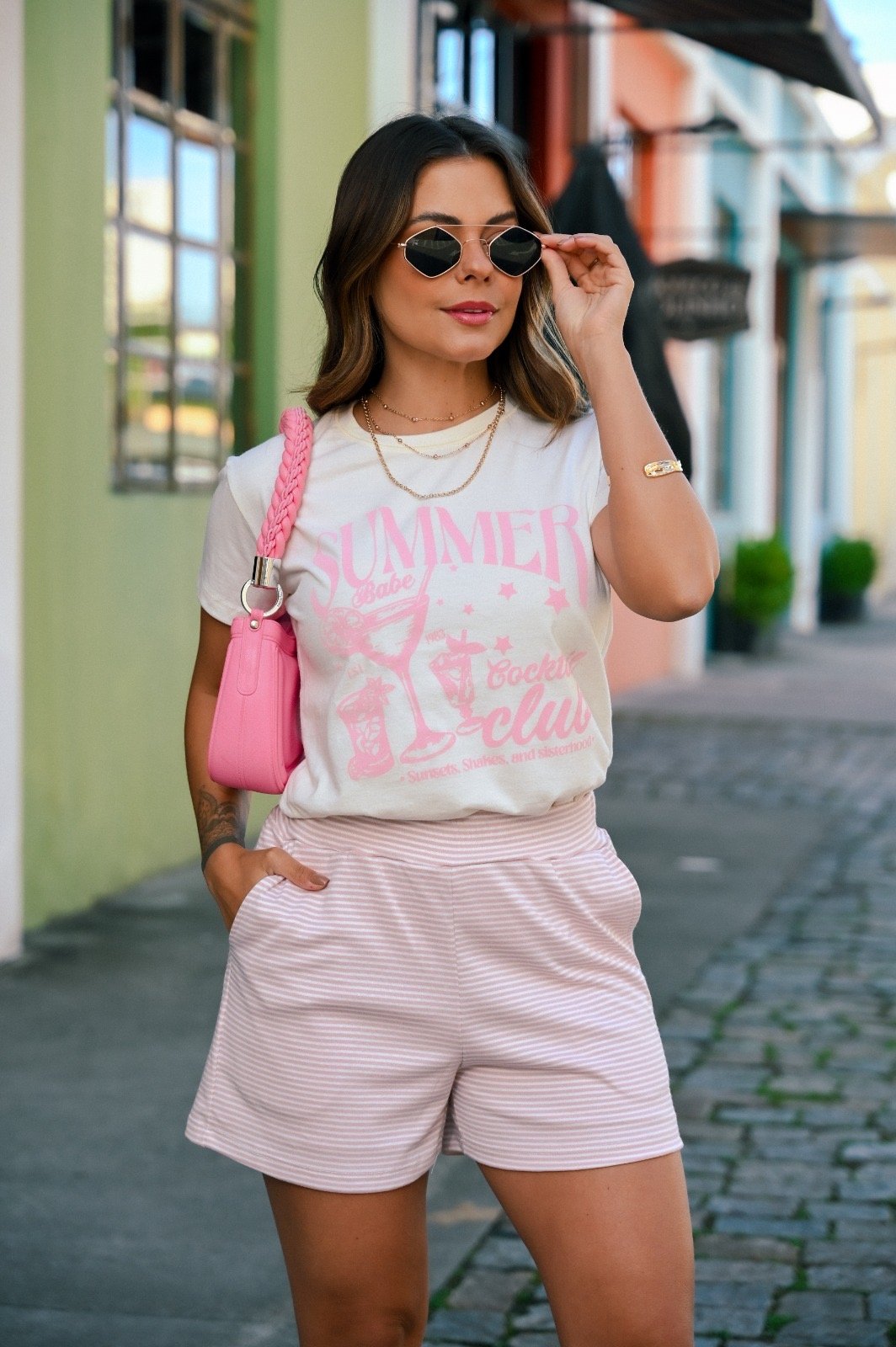 Tshirt Feminina Estonada Off Summer - Imagem 2