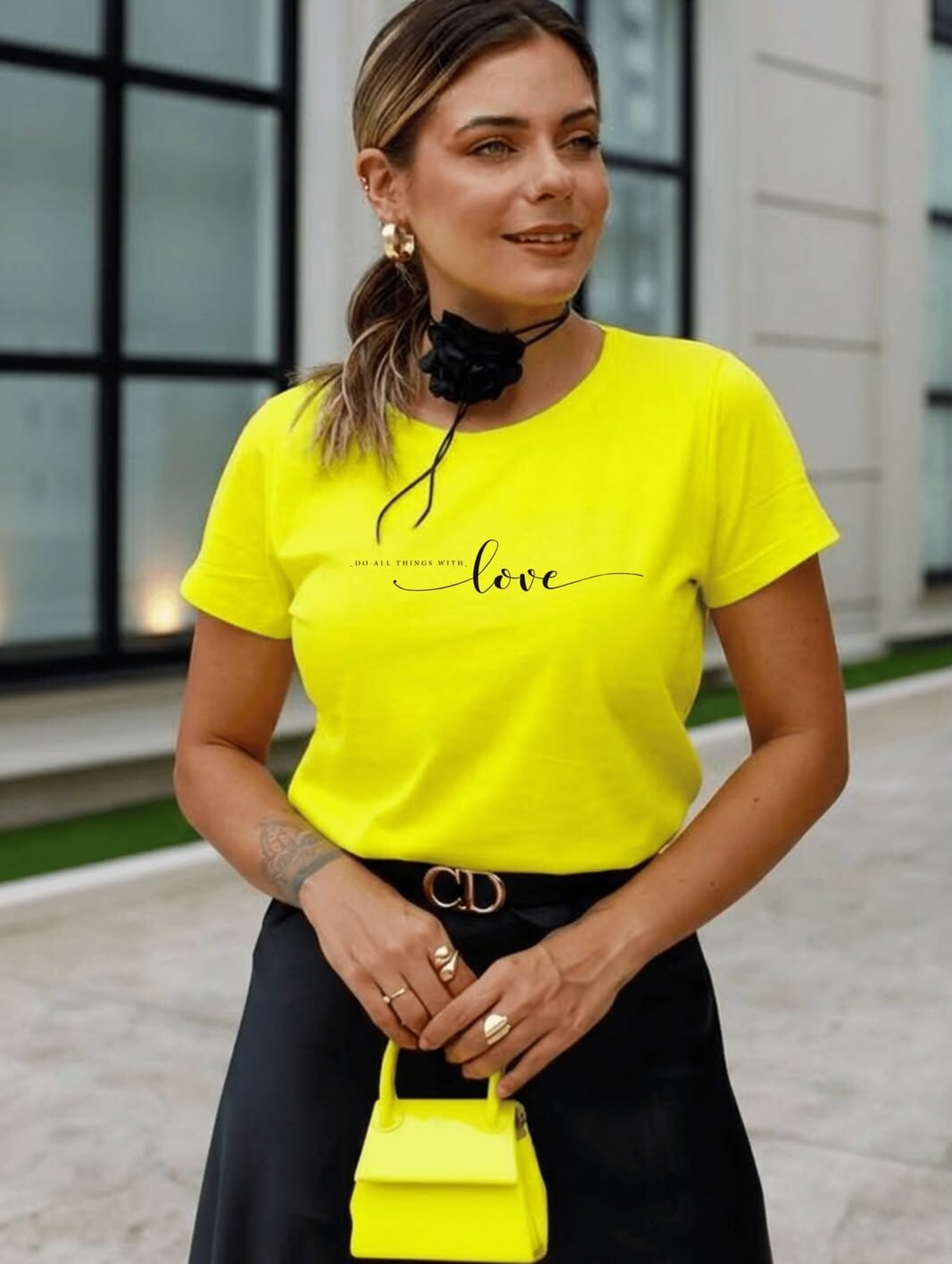 Tshirt Feminina Básica Lima Love