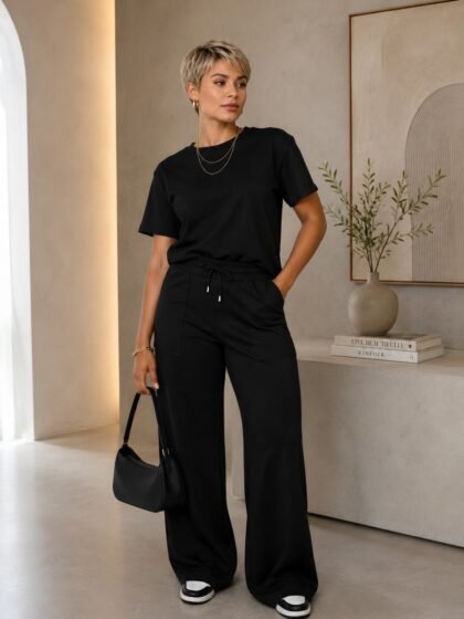 Conjunto Feminino Encanto Preto