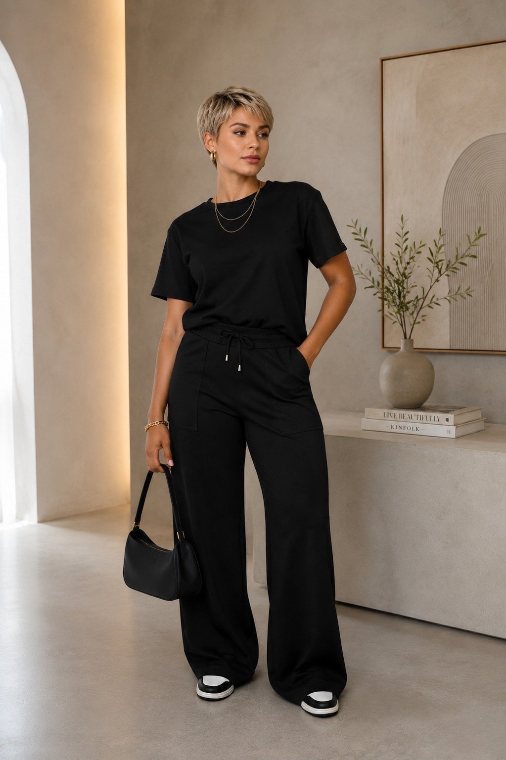 Conjunto Feminino Encanto Preto