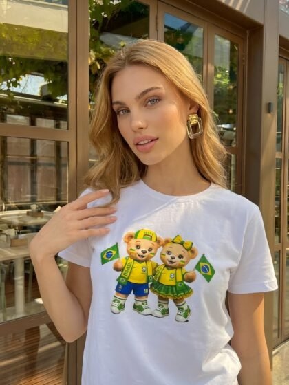 Tshirt Feminina Copa Ursos