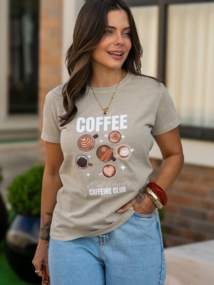 Tshirt Caffeine Club