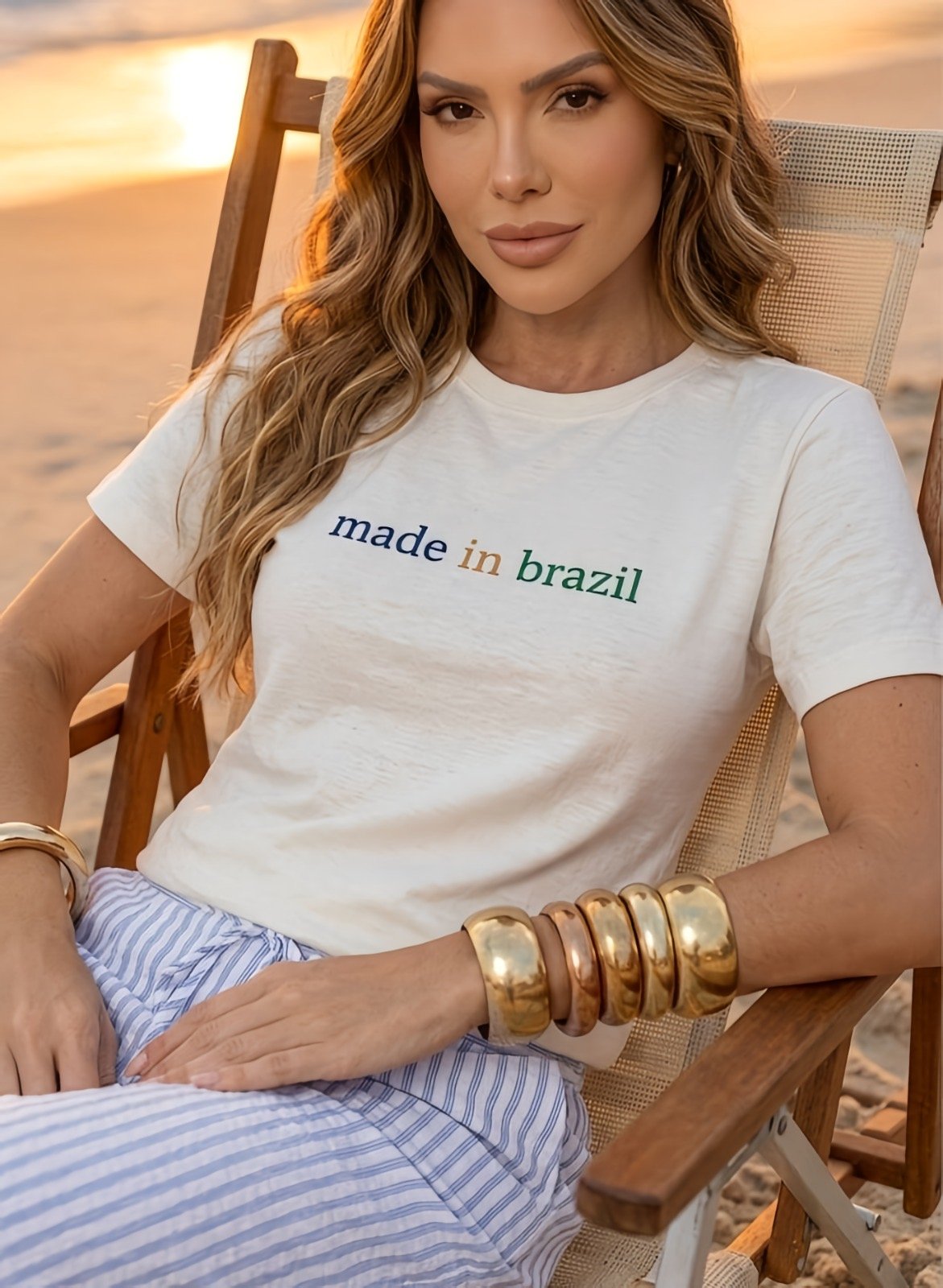 Tshirt Feminina Off Made in Brazil