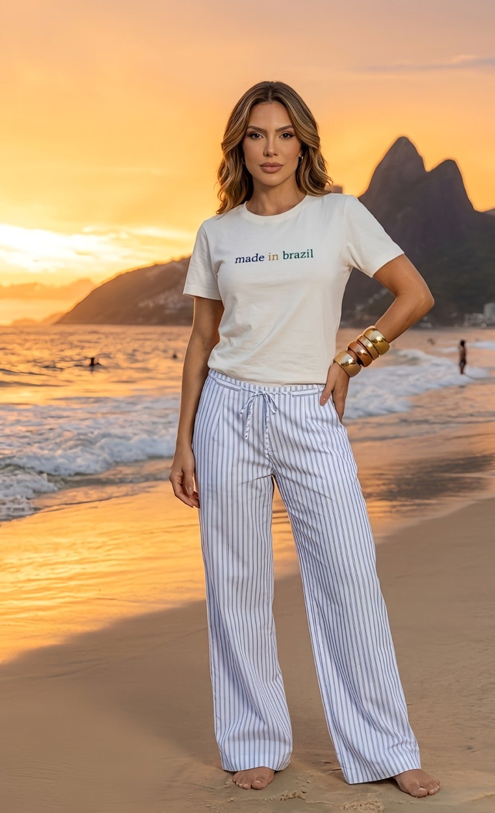 Tshirt Feminina Off Made in Brazil - Imagem 2