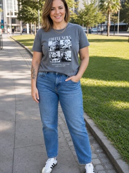 Tshirt Feminina Plus Chumbo ursos