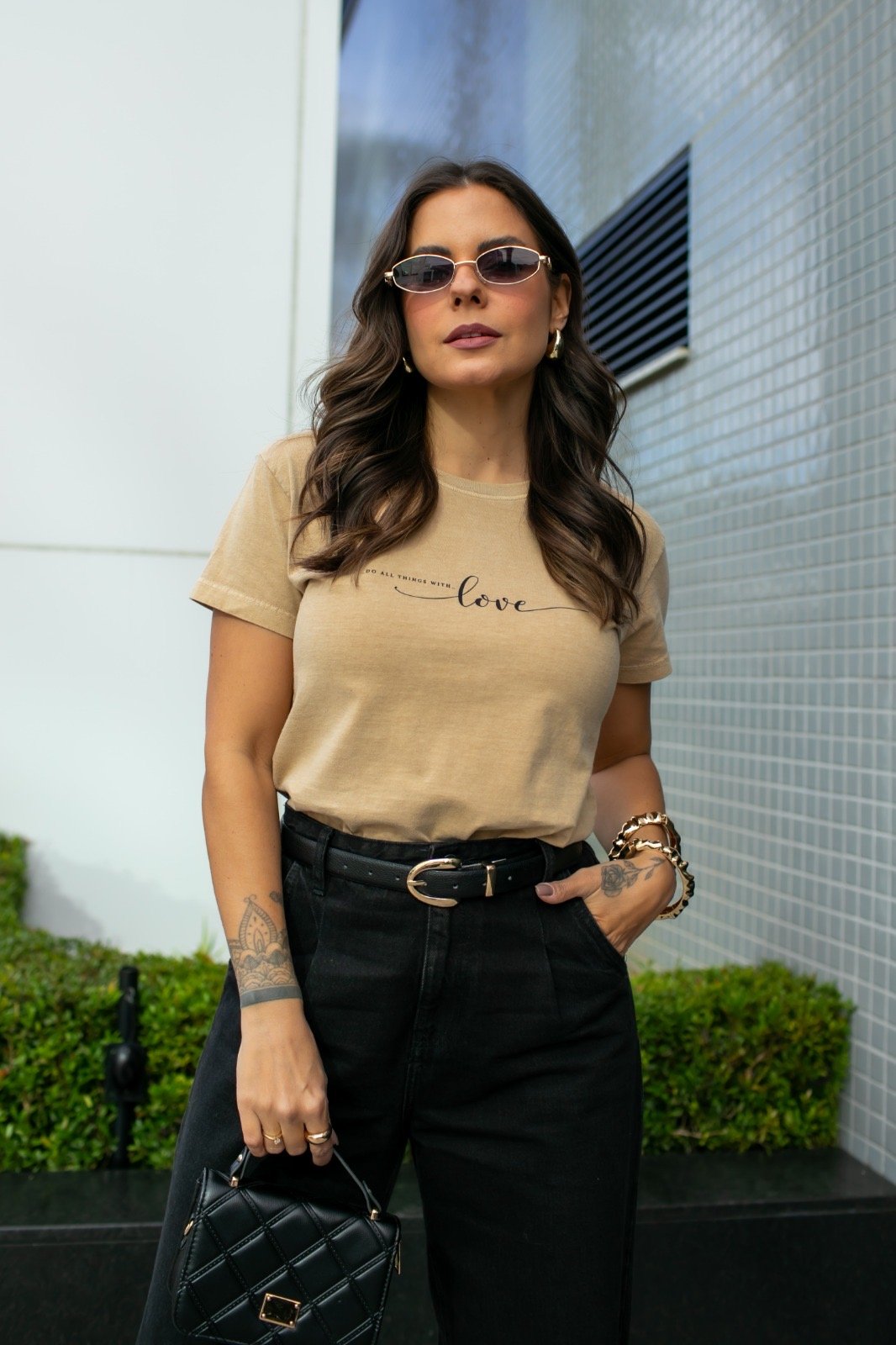 Tshirt Feminina Camel Love